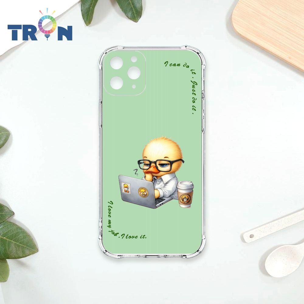  TRON IPhone 11 PRO MAX 小動物不想上班 四角防摔殼 手機殼