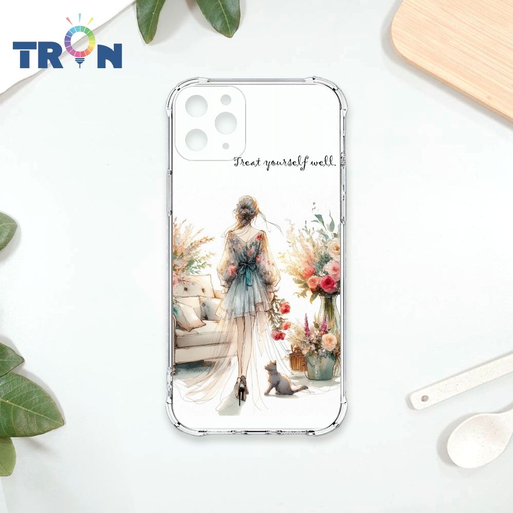  TRON IPhone 11 PRO MAX 優雅的女人 四角防摔殼 手機殼