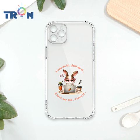 TRON IPhone 11 PRO MAX 小動物不想上班單圖 四角防摔殼 手機殼