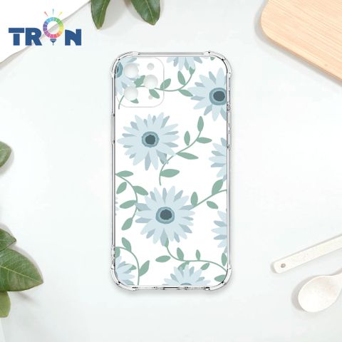 TRON IPhone 11 PRO MAX 平塗手繪花C款 四角防摔殼 手機殼