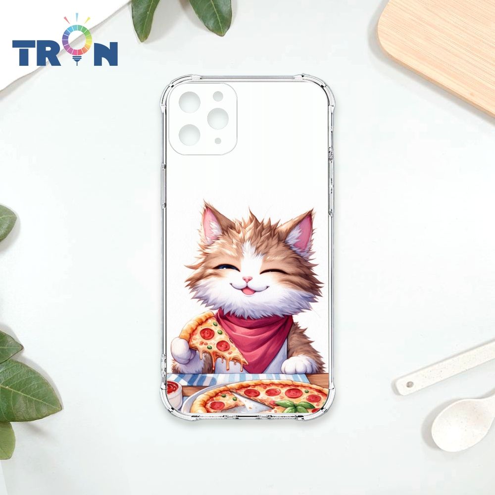  TRON IPhone 11 PRO MAX 貓咪美食評鑑家 四角防摔殼 手機殼