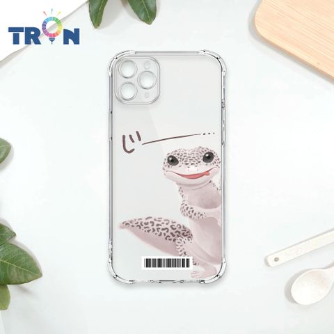 TRON IPhone 11 PRO MAX 偷看的張嘴守宮  載具 四角防摔殼 手機殼