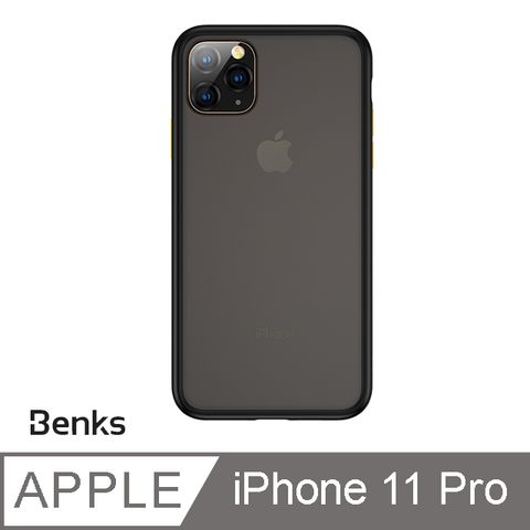 Benks iPhone11 Pro (5.8) 防摔膚感手機殼-霧黑