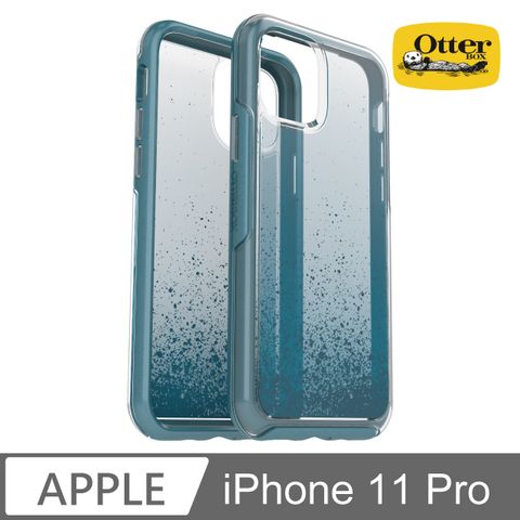 OtterBox iPhone 11 Pro Symmetry炫彩透明保護殼-透藍