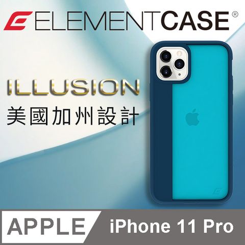 Element Case 美國  iPhone 11 Pro Illusion 輕薄幻影軍規殼 - 深藍