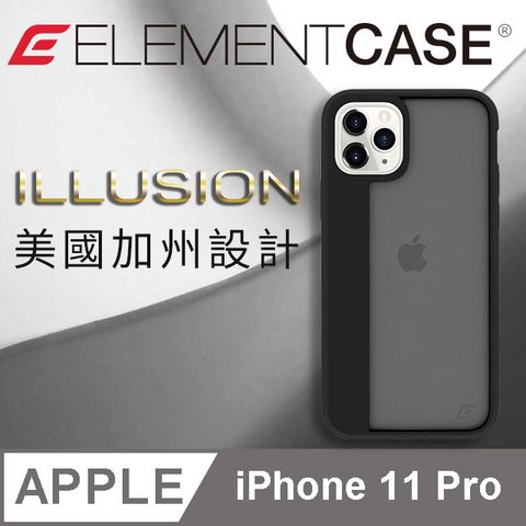 Element Case 美國  iPhone 11 Pro Illusion 輕薄幻影軍規殼 - 酷黑