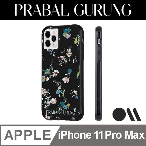 ZENITHR 美國 CASEMATE x Prabal Gurung iPhone 11 Pro Max 頂尖時尚設計師聯名款防摔殼 - 午夜花漾