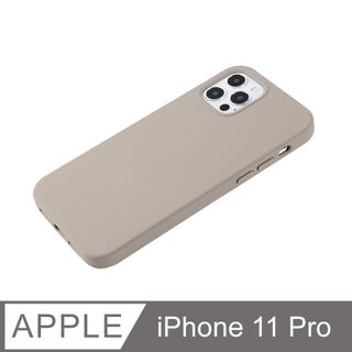 【液態矽膠殼】iPhone 11 Pro 手機殼 i11 Pro 保護殼 矽膠 軟殼 (卵石)