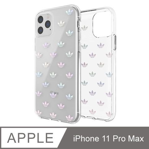 限量出清$299!!!adidas iPhone 11 Pro Max-小三葉草透明手機殼