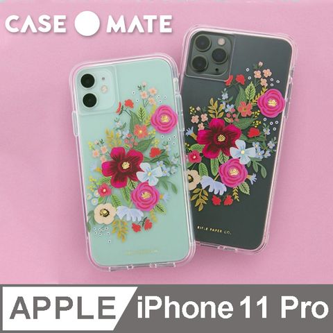 Case-Mate 美國 CaseMate x Rifle Paper Co. 限量聯名款 iPhone 11 Pro 防摔手機保護殼 - 玫瑰花束