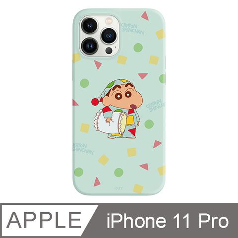 TOYSELECT 拓伊生活 iPhone 11 Pro 5.8吋 蠟筆小新睡衣帽小新防摔iPhone手機殼