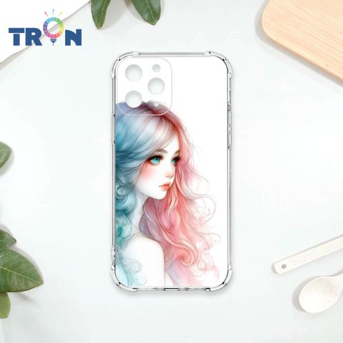 TRON IPhone 11 PRO 不愛笑的女孩 四角防摔殼 手機殼