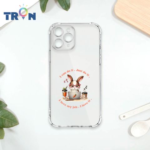 TRON IPhone 11 PRO 小動物不想上班單圖 四角防摔殼 手機殼