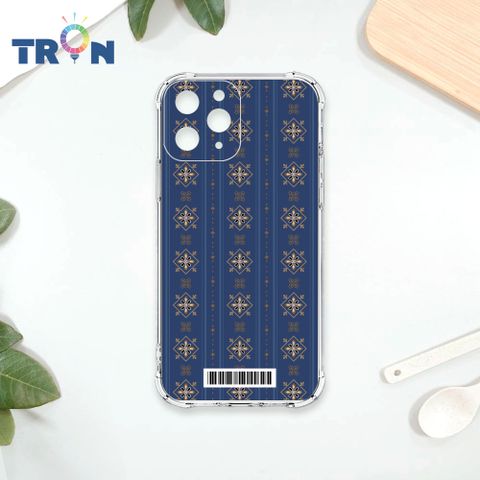 TRON IPhone 11 PRO 幾何復古花磚E款  載具 四角防摔殼 手機殼