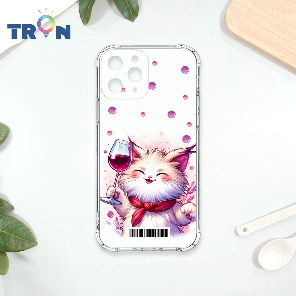  TRON IPhone 11 PRO 貓咪美食評鑑家  載具 四角防摔殼 手機殼