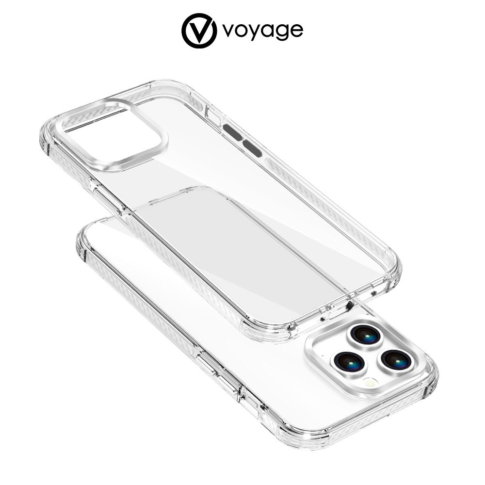 VOYAGE 超軍規防摔保護殼-Pure Tactical 白-iPhone 15 Pro (6.1)