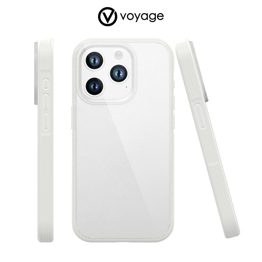 VOYAGE 超軍規防摔保護殼-Pure Sport 純白-iPhone 15 Pro (6.1)