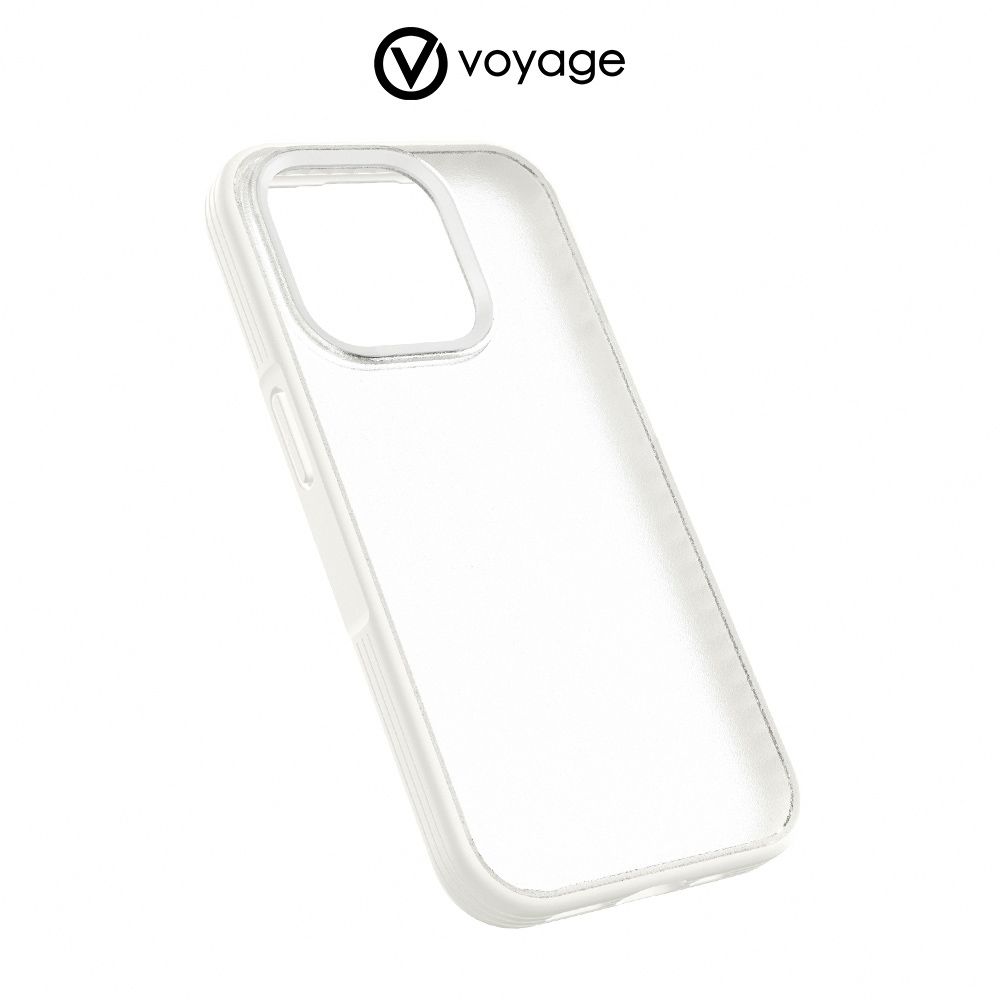 VOYAGE 超軍規防摔保護殼-Pure Sport 純白-iPhone 15 Pro (6.1)