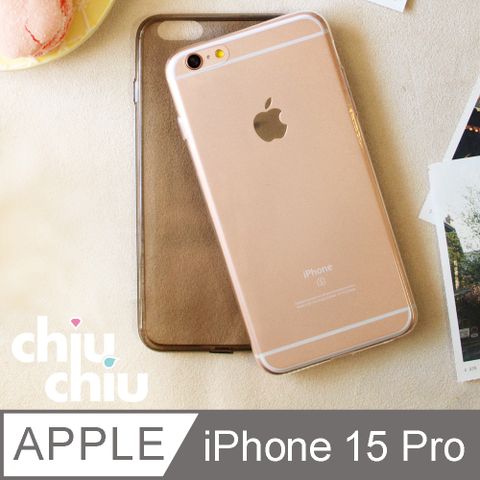 chiuchiu Apple iPhone 15 Pro (6.1吋)防撞型TPU清水防撞保護套