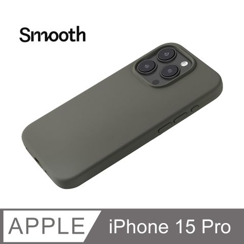 【液態矽膠殼】iPhone 15 Pro 手機殼 i15 Pro 保護殼 矽膠 軟殼 (深橄欖)