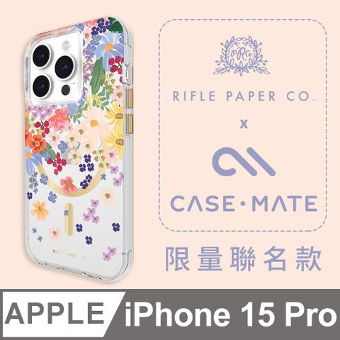 美國 CASE·MATE x RPC 限量聯名款 iPhone 15 Pro精品防摔殼MagSafe - 瑪歌