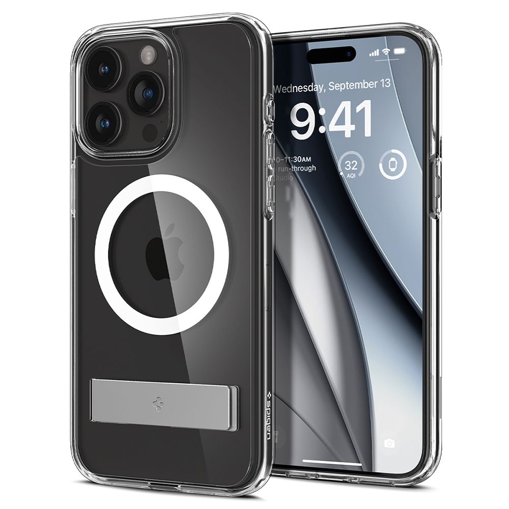 spigen iPhone 15 Pro Ultra Hybrid S MagFit-磁吸立架式防摔保護殼