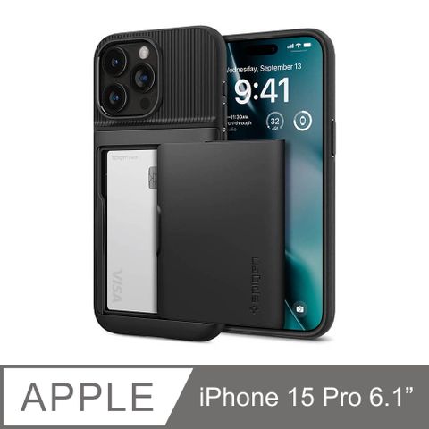 spigen iPhone 15 Pro Slim Armor CS 卡夾軍規防摔保護殼