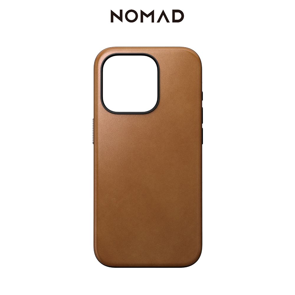 NOMAD 美國 嚴選Classic皮革保護殼-iPhone 15 Pro (6.1)