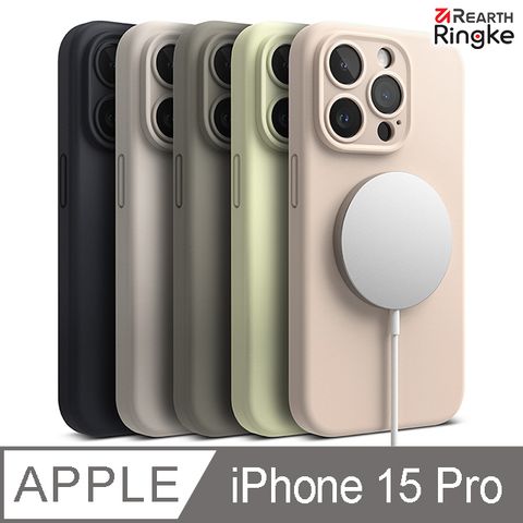 Ringke ｜iPhone 15 Pro 6.1吋 [Silicone Magnetic] 磁吸矽膠手機保護殼