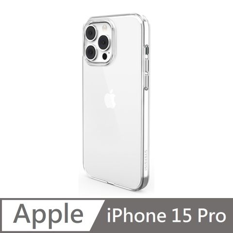 【OVERDIGI】iPhone15 Pro 6.1吋 Aurora V3抗黃軍規防摔殼-透明