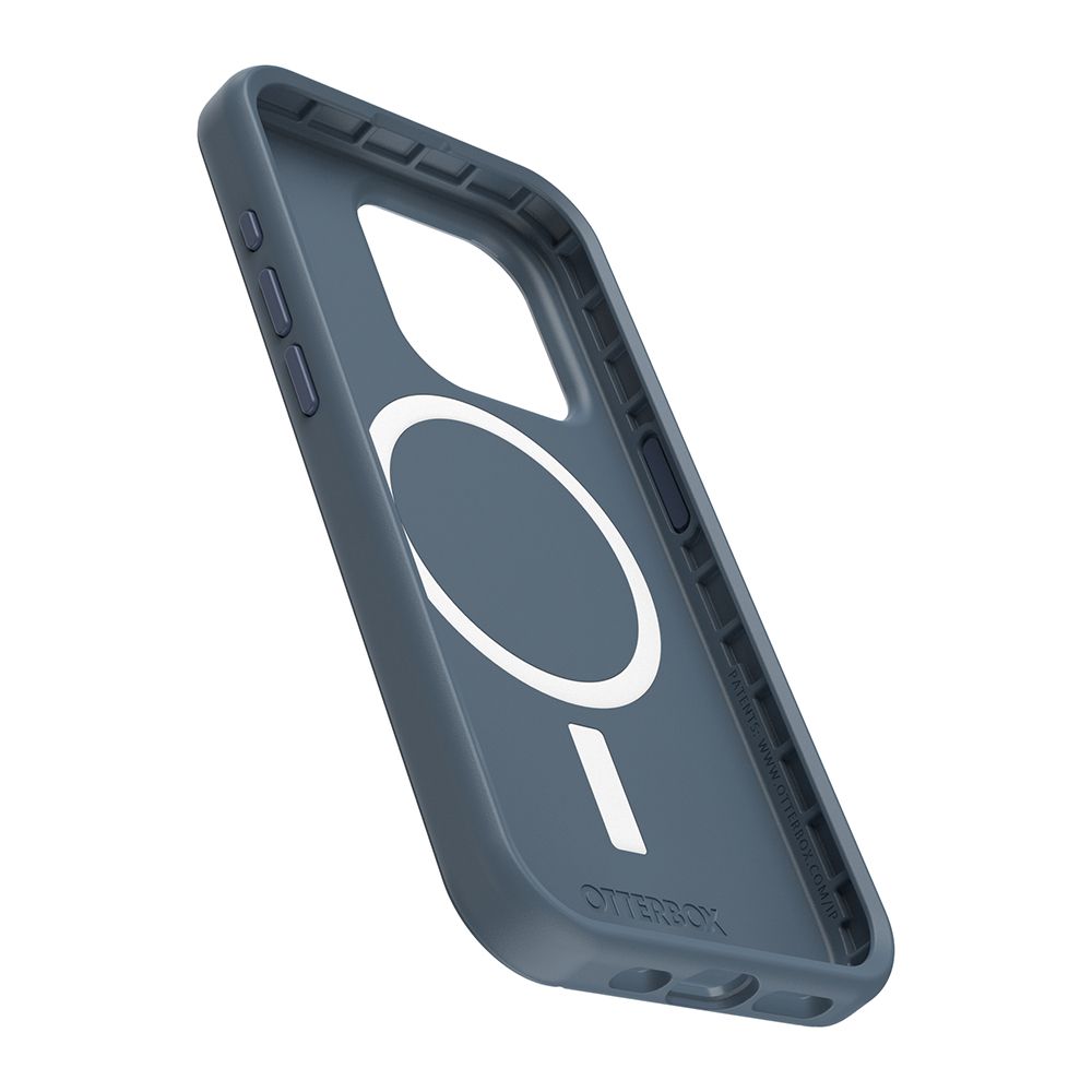 OTTERBOX   iPhone 15 Pro 6.1吋 Symmetry Plus 炫彩幾何保護殼-藍(支援MagSafe)