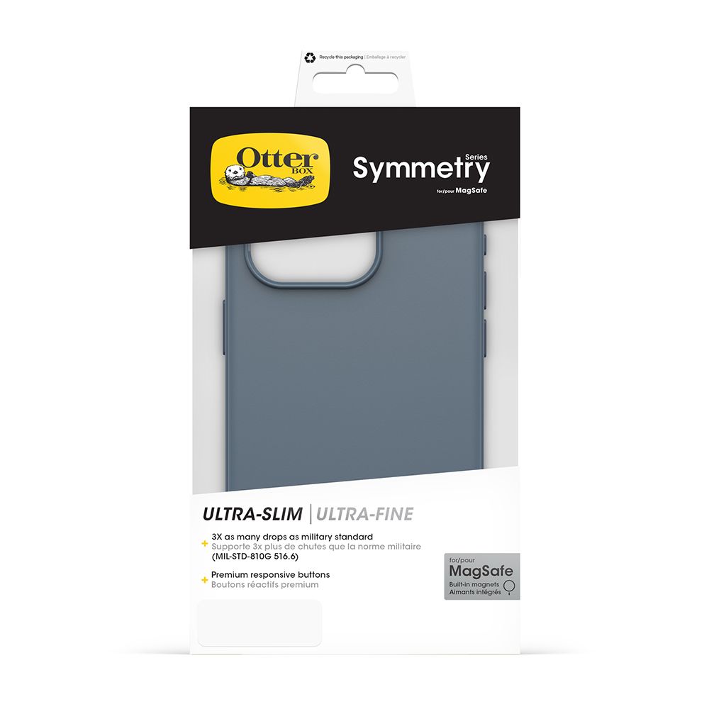 OTTERBOX   iPhone 15 Pro 6.1吋 Symmetry Plus 炫彩幾何保護殼-藍(支援MagSafe)