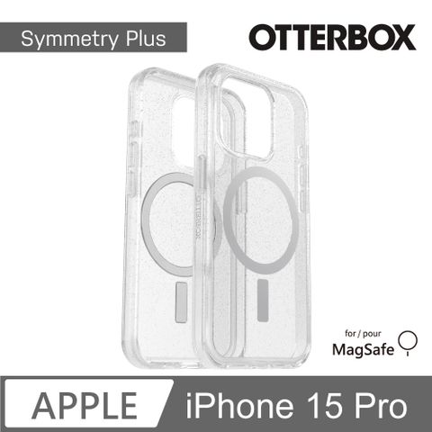 OTTERBOX iPhone 15 Pro 6.1吋 Symmetry Plus 炫彩幾何保護殼-星塵(支援MagSafe)