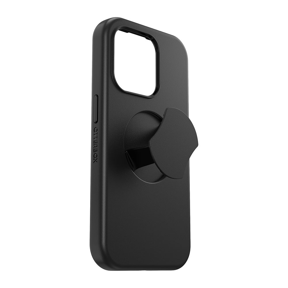 OTTERBOX   iPhone 15 Pro 6.1吋 OtterGrip Symmetry 炫彩幾何保護殼-黑(支援MagSafe)