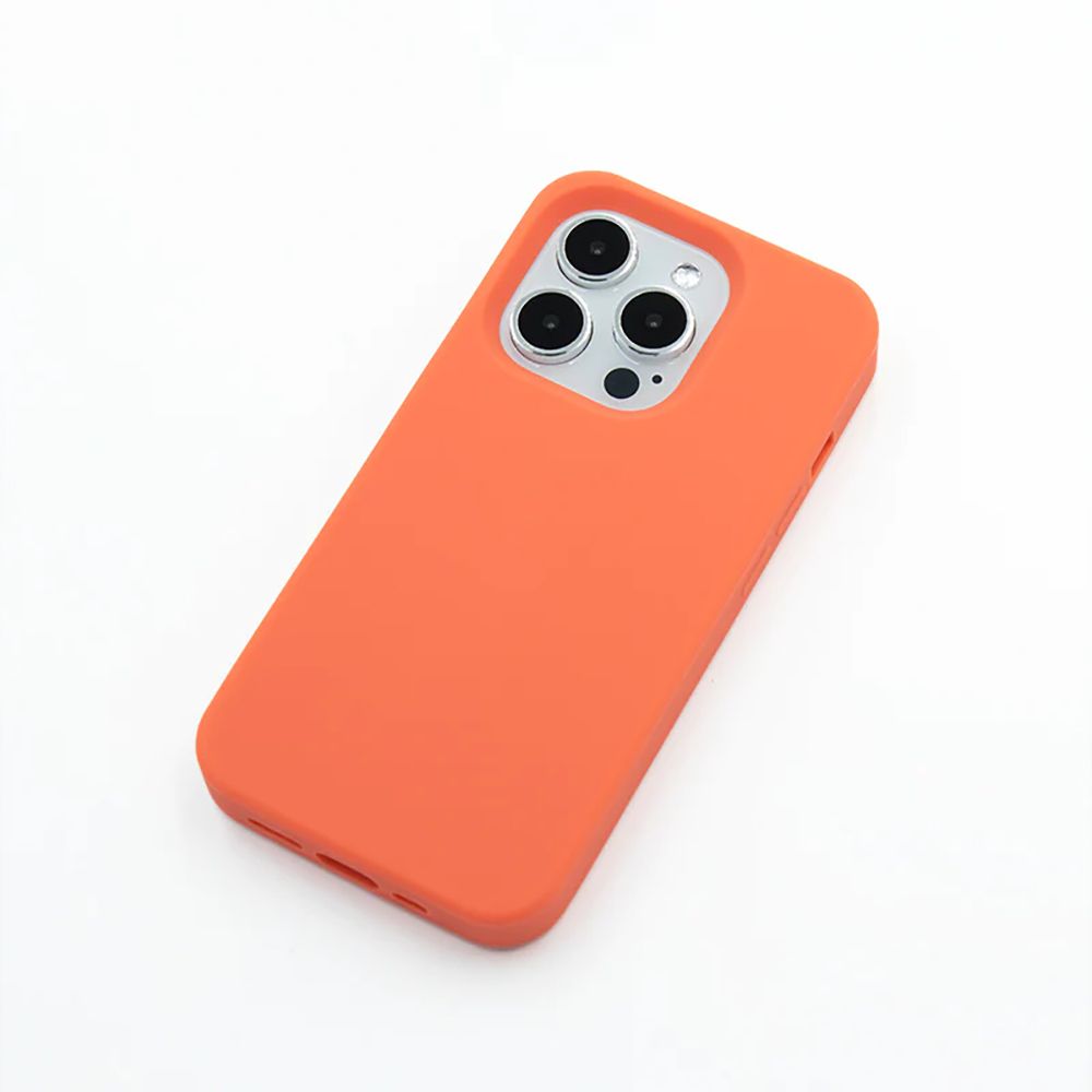 Candies iPhone 15 Pro - Simple系列素面殼(橘)手機殼