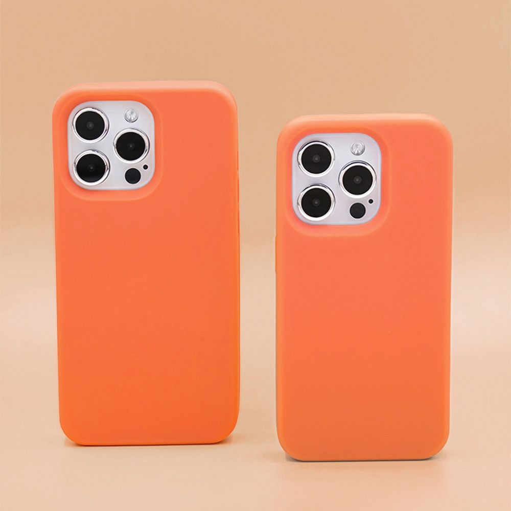 Candies iPhone 15 Pro - Simple系列素面殼(橘)手機殼