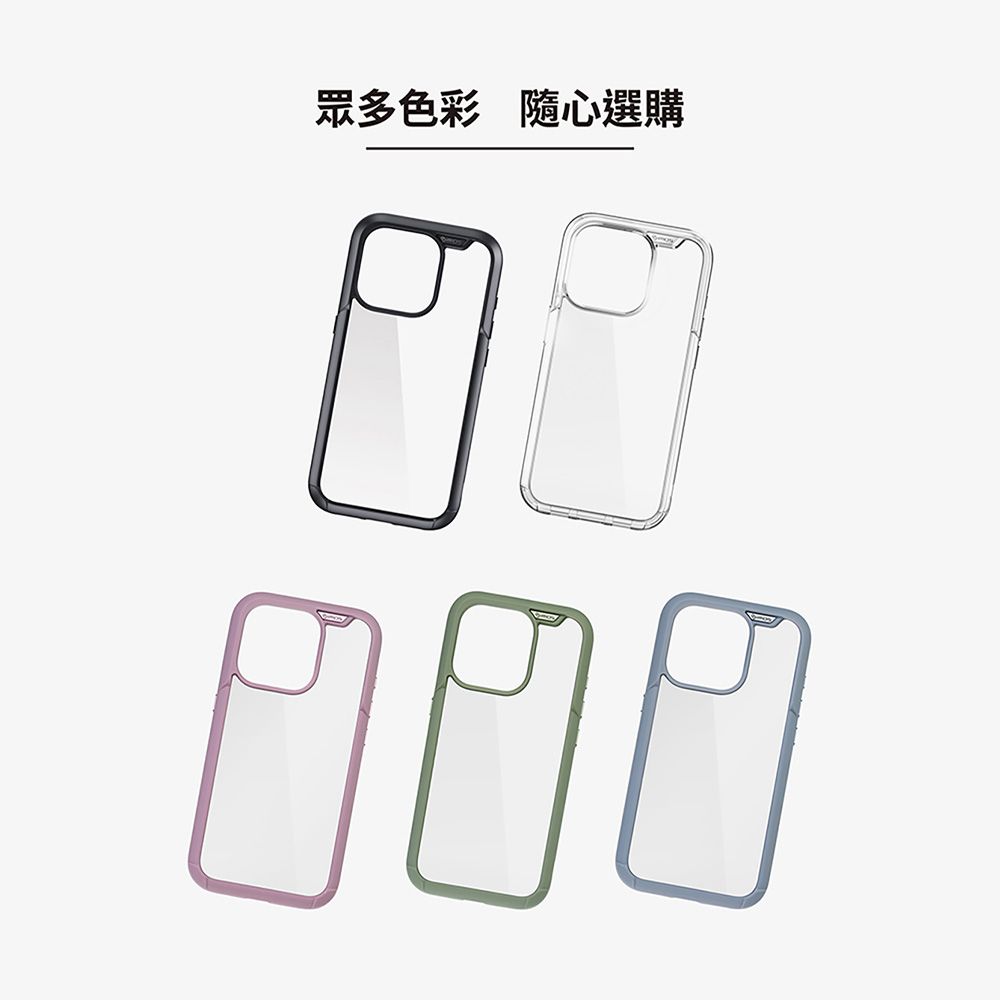 imos iPhone 15 Pro 6.1吋 Case耐衝擊軍規保護殼【4色】M系列 軍規認證雙料防震保護殼