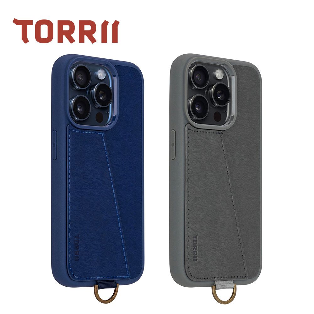 Torrii KOALA iPhone 15Pro掛繩皮革手機殼