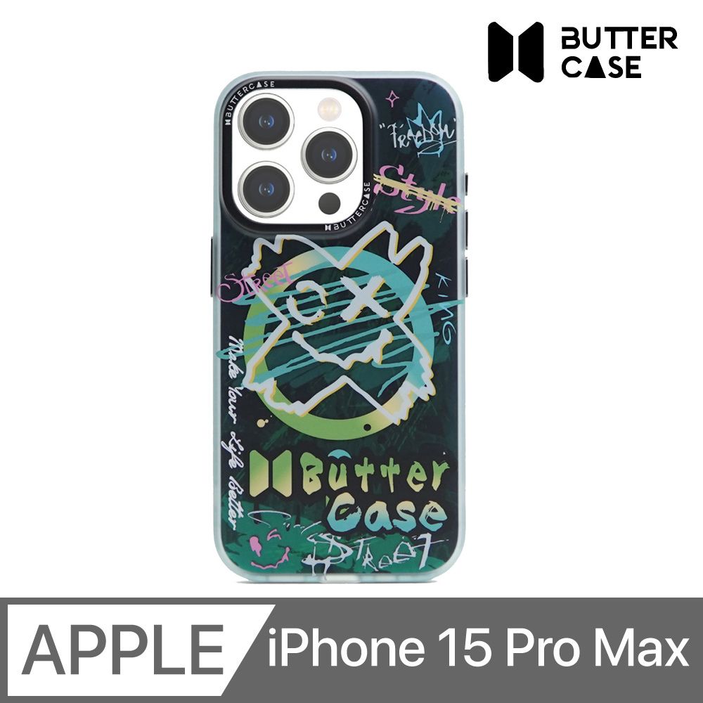  BUTTERCASE iPhone 15 Pro Max Graffiti 磁吸防摔手機殼-塗鴉