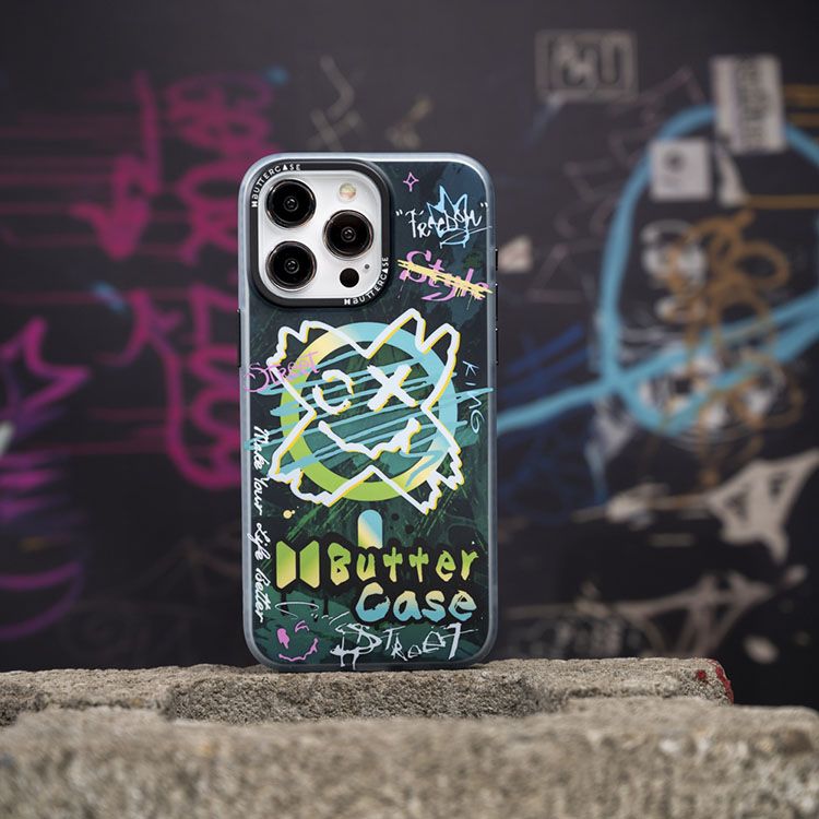  BUTTERCASE iPhone 15 Pro Max Graffiti 磁吸防摔手機殼-塗鴉