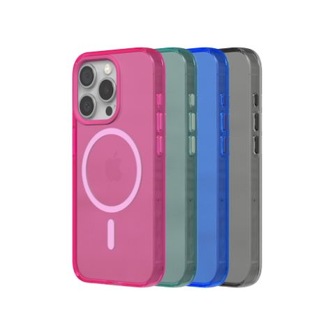 【犀牛盾】iPhone 15 Pro (6.1吋) JellyTint(MagSafe 兼容)磁吸透明防摔手機殼