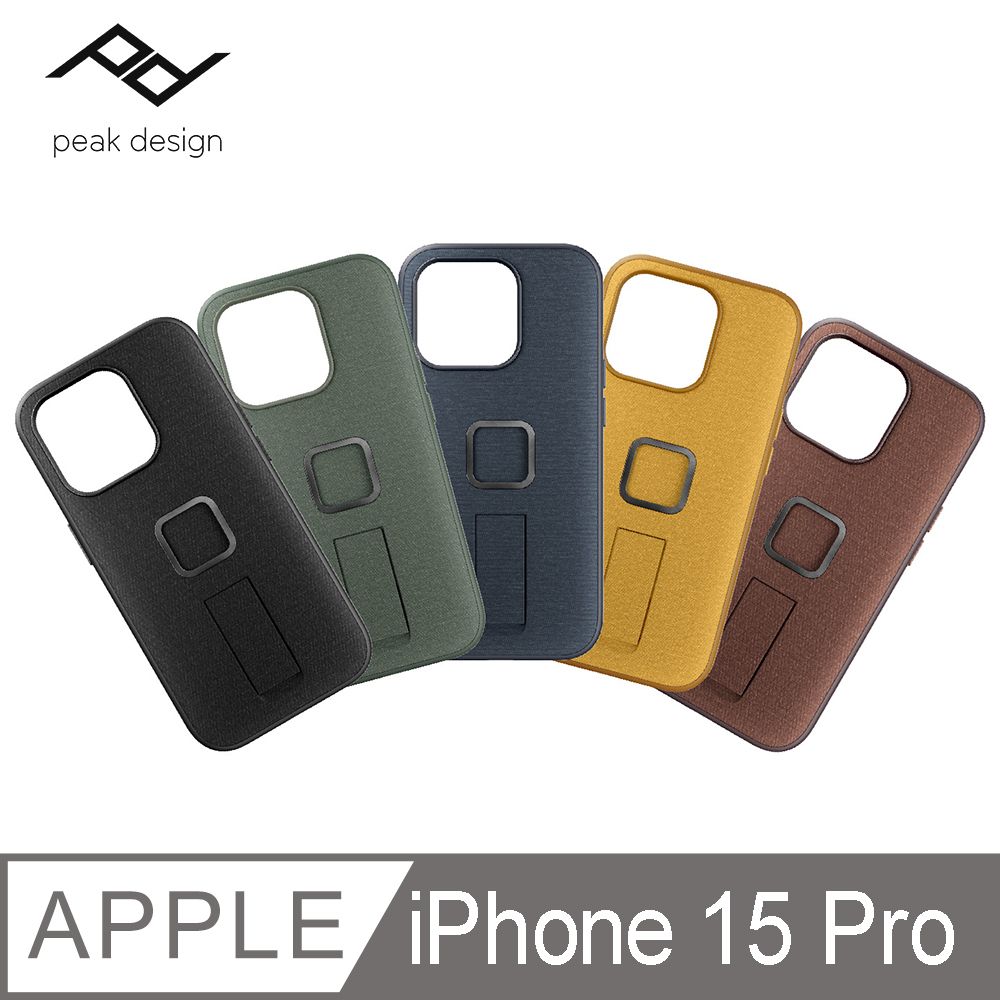 PEAK DESIGN  iPhone 15 Pro 易快扣手機殼附指環帶