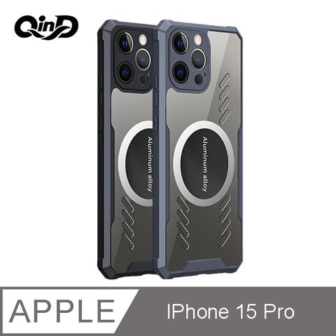 QinD Apple 蘋果 iPhone 15 Pro 石墨烯散熱手機殼