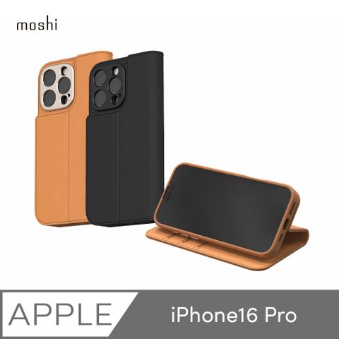 Moshi 摩仕 iPhone 16 Pro Overture 磁吸可拆式卡夾型皮套 (兼容MagSafe)