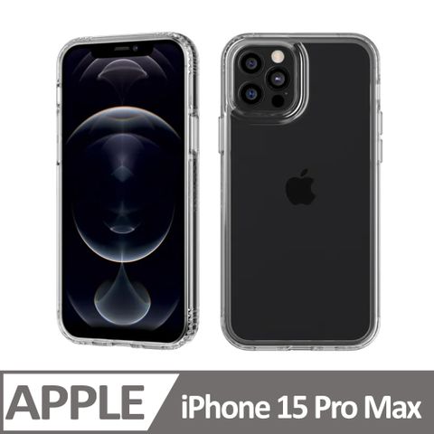 【Tech21】Apple iPhone 15 Pro Max 6.7吋 EvoClear 抗菌透明防摔保護殼