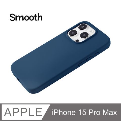 【液態矽膠殼】iPhone 15 Pro Max 手機殼 i15 Pro Max 保護殼 矽膠 軟殼 (藏青)