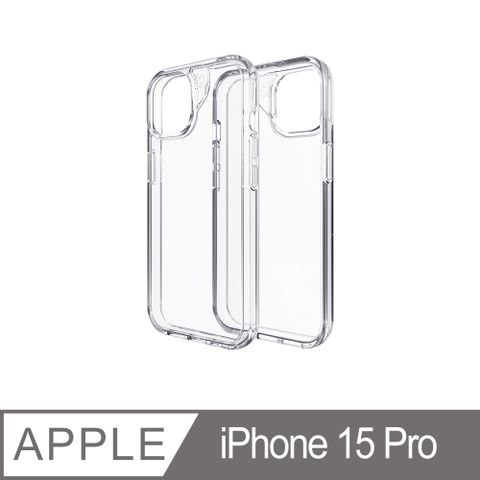 ZAGG iPhone 15 Pro 水晶透明-石墨烯防摔保護殼