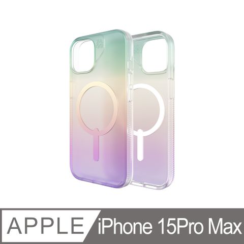 ZAGG iPhone 15 Pro Max 米蘭極光磁吸款-石墨烯防摔保護殼