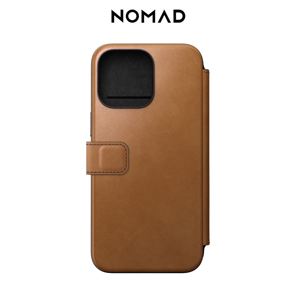 NOMAD 美國 嚴選Classic皮革保護套-iPhone 15 Pro Max (6.7)