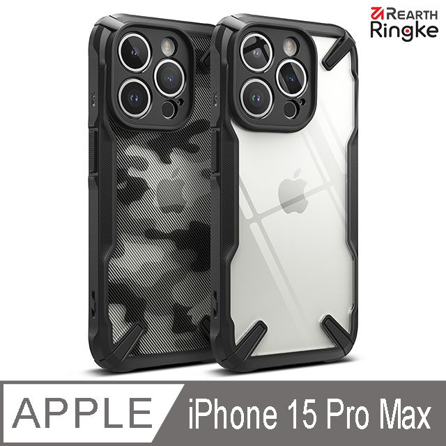 Ringke ｜iPhone 15 Pro Max 6.7吋 [Fusion-X] 防撞手機保護殼